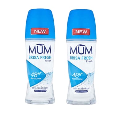 Mum Deodorant Roll On Brisa Fresh 75 ml 2 Pieces