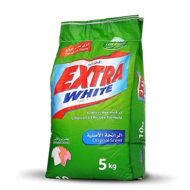 Sidco Extra White Low Foam Automatic Laundry Detergent Powder 5 kg