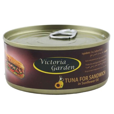Victoria Garden Light Meat Tuna In Sunflower Oil 160 Gram