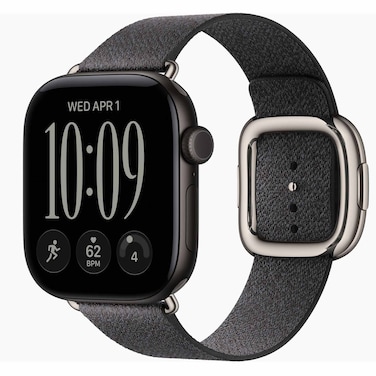 Apple Watch Series 12 GPS 42mm Black Aluminium Case With Black Sport Band S/M
