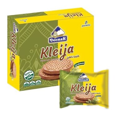 Deemah Kleija Cardamom Biscuit 8 Pieces 56 Gram