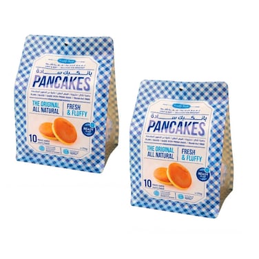 Amalfi Fluffy Plain Pancake 2 Pieces 250 Gram
