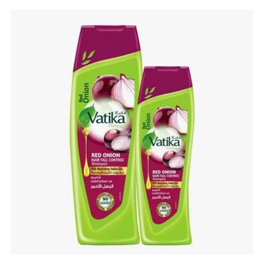 Vatika Shampoo Onion 400 Ml + 200 Ml Free