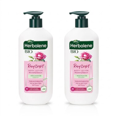 Herbolene Body Lotion Rose 400 Ml 2 Pieces