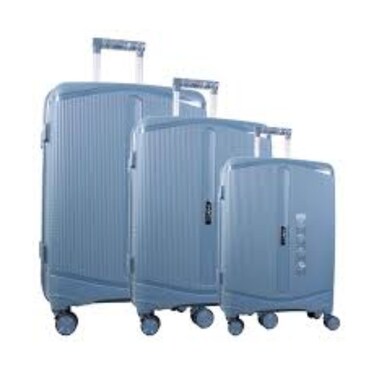 Nomad Strider Luggage Set 3 Pieces Ash Blue