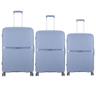 Vip Glider Plus 55 Cm + 67 Cm + 79 Cm 8 Watt Hard Case Trolley Blue