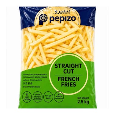 Pepizo French Fries 2.5 Kg