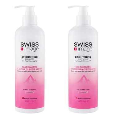 Swiss Brightening Body Lotion 2 Pieces 400 Ml