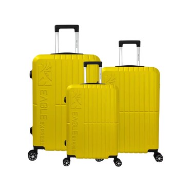 Eagle Express Aura Trolley Yellow 3 Pieces