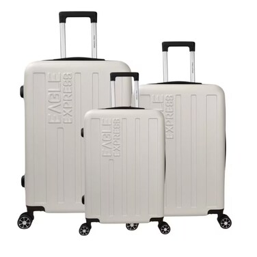 Eagle Express Venture Trolley White 3 Pieces