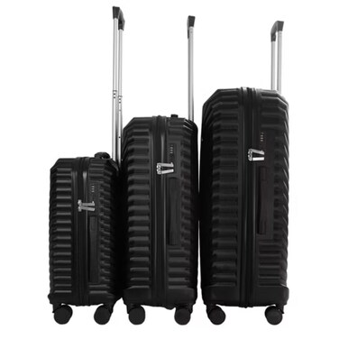 Eagle Express Venture Trolley Black 3 Pieces