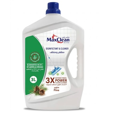 Maxclean Floor Disinfectant Pine 3 Liter
