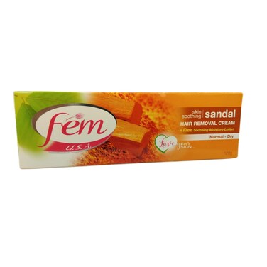 Fem Hair Removal Cream Sandal Normal Dry 120g
