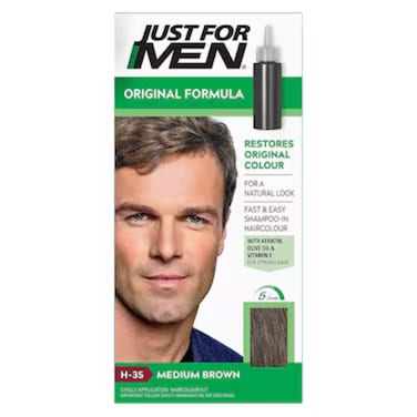 Just For Men Hair Dye Medium Brown 60ml