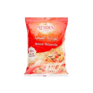 President Natural Mozarella Cheese 450g