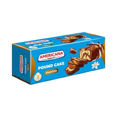 Americana Quality Marble Pound Cake 300g