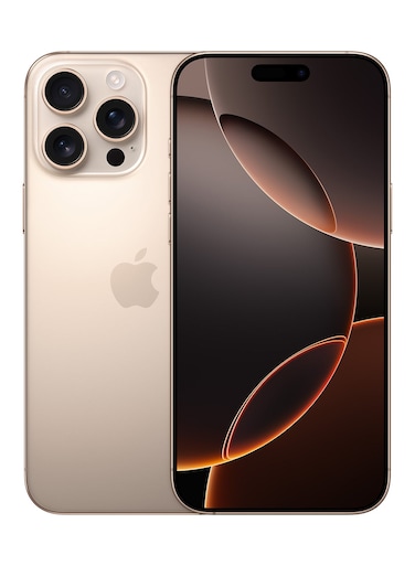 ابل ايفون 16 برو ماكس سعة 256 جيجابايت تيتانيوم صحراوي 5G