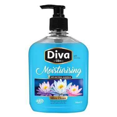 Diva Liquid Hand Soap - 500 Ml - Aqua Marine