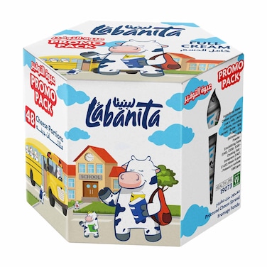 Labanita Triangle Cheese - 48 Pieces
