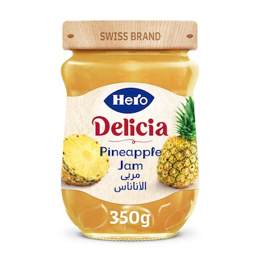 Hero Delicia Pineapple Jam - 350 gm