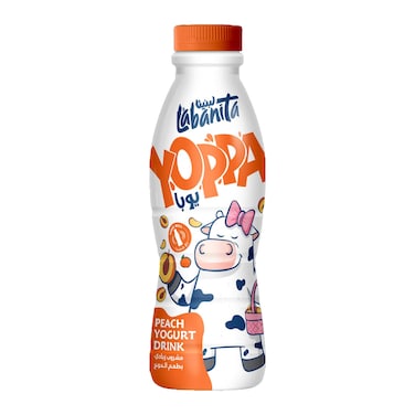 مشروب زبادي يوبا بالخوخ - 443 جرام