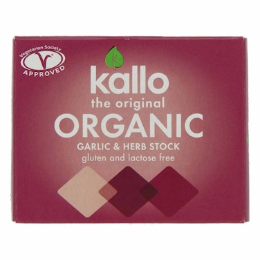 مكعبات مرق الثوم والأعشاب العضوية كالو - 66 جرام