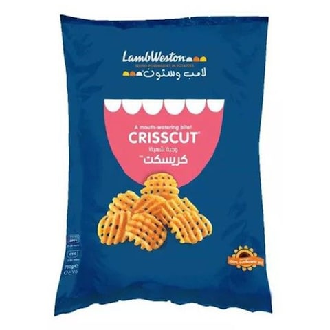 Lamb Weston Crisscuts potatoes - 750gm