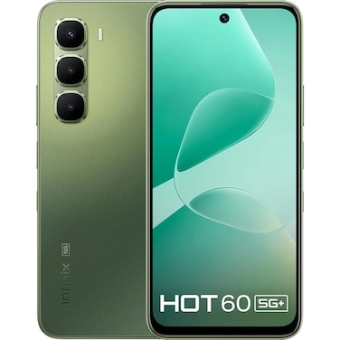 Infinix Mobile Hot 60, 128GB, 6GB RAM, 5G, Tundra Green