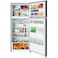 Toshiba Midea Refrigerator, 535 Liter, No Frost, Inverter, Digital, Grey, GR-RT702WE-PMN(06)