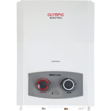 Olympic Gas Water Heater, 6 Liter/Minute, LPG, Flueless, White, OYG06313WL