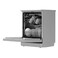 Midea Dishwasher, 13 Place Settings, 5 Programmes, Wi-Fi, Silver, MDWPF1333C(S)-W-EG