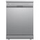 Midea Dishwasher, 13 Place Settings, 5 Programmes, Wi-Fi, Silver, MDWPF1333C(S)-W-EG