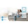 Midea Dishwasher, 14 Place Settings, 5 Programmes, Wi-Fi, Silver, MDWPF1433C(S)-W-EG
