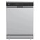 Midea Dishwasher, 14 Place Settings, 5 Programmes, Wi-Fi, Silver, MDWPF1433C(S)-W-EG