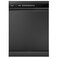 Midea Dishwasher, 15 Place Settings, 6 Programmes, Wi-Fi, Black, MDWEF1533GUR(BS)-WU-EG