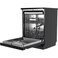 Midea Dishwasher, 14 Place Settings, 6 Programmes, Wi-Fi, Black, MDWEF1433D(B)-WI-EG