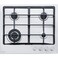 Franke Built-in Gas Hob, 60 cm, 4 Burners, Cast Iron Pan Supports, Stainless Steel, FHNE6043GTCXSC