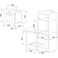 Franke Built-in Gas Oven, 60 cm, 60 Liter, Gas Grill, with Fan, Stainless Steel, GN 52 G XS