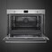 Smeg Built-in Gas Oven, 90 cm, 92 Liter, Gas Grill, with Fan, Stainless Steel, SF9300GGVX