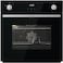 Gorenje Built-in Gas Oven, 60 cm, 77 Liter, Gas Grill, with Fan, Black, BOGX6632E05BG