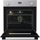 Gorenje Built-in Gas Oven, 60 cm, 77 Liter, Gas Grill, with Fan, Black Glass, BOG6632E01X