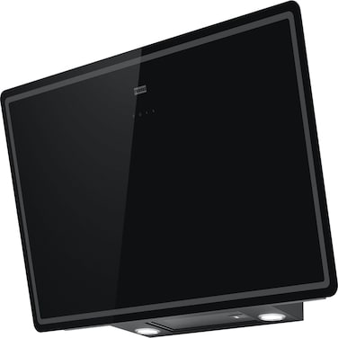 Franke Kitchen Hood, 90 cm, Inclined Glass, 600 m&sup3;/h, Black Glass, FPJ 915 V BK/DG A/2