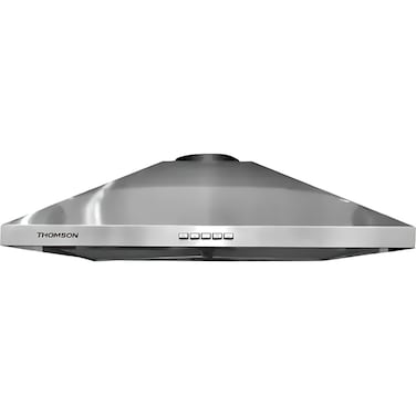 Thomson Kitchen Hood, 90 cm, Chimney, 450 m&sup3;/h, Stainless Steel, THCH9003