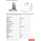 Franke Kitchen Hood, 60 cm, Chimney, 380 m&sup3;/h, Stainless Steel, FJO 624 XS