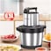 Sokany SK-YM-7033N Chopper and Slicer, 6.5L, 1500W, 3 Speeds, Silver Black