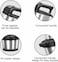 Sokany SK-YM-7033N Chopper and Slicer, 6.5L, 1500W, 3 Speeds, Silver Black