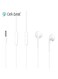 Celebrat Stereo Sound Earphones White