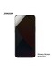 Joyroom Tempered Glass Privacy Full Screen Protector For iPhone 11 Pro Max Clear/Black