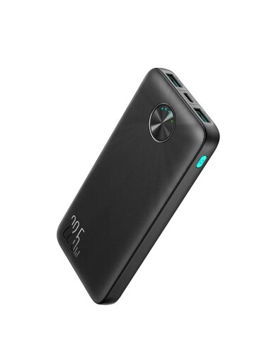 باور بانك جوي روم 10000 مللي أمبير 22.5 واط JR-PBF15، مع 3 منافذ، شحن سريع لايفون 15/14/13 برو، هواوي، آيباد برو/آير، جالاكسي، وأجهزة أخرى، لون أسود