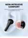 Soundcore K20i by Anker, Semi-In-Ear Earbuds, Bluetooth Wireless, 36H Playtime, Fast Charge, Clear Sound, Comfortable Fit, ENC 2-Mic Clear Calls, Custom EQ, IPX5, Bluetooth 5.3, App Control, Black